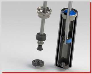 Гасно полнење на амортизери за поголема стабилност